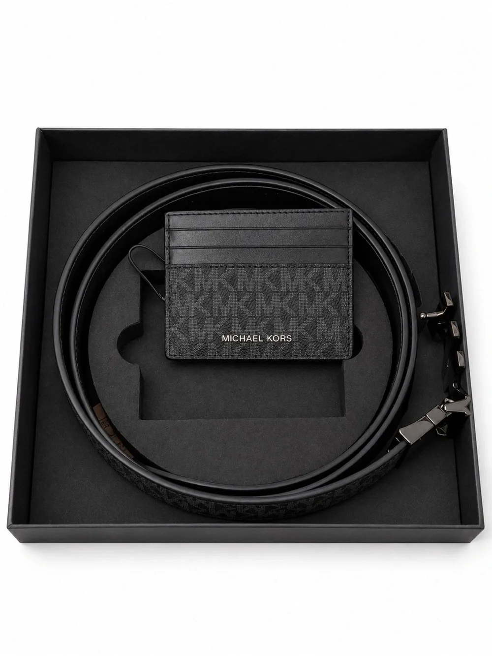 Michael Kors Card Holder and Belt set